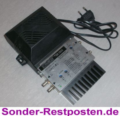 GN 7824 BK-Verstärker 24dB 120dBµV Kabel aktiver Rückkanal 65 MHz | GS620