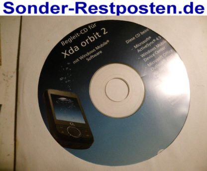 Von O2 XDA ORBIT 2 Handy, 2 St. Software CDs / Kurzanleitung GT1689S