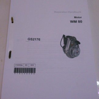 Wacker WM 80 Motor Reparatur - Handbuch Reparaturanleitung Reparaturhandbuch GS2176