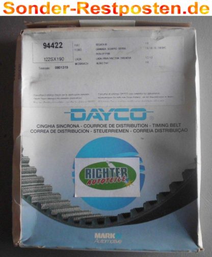 Zahnriemen Dayco 94422 Fiat Ford Lada | NT114