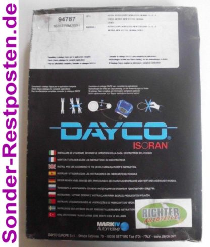 Zahnriemen Dayco 94787 Opel | NT202